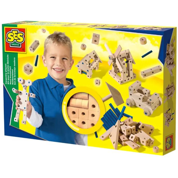Набор инструментов игрушечных SES Creative Набор плотника 00945