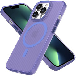 Задняя накладка CASE Translucent Strip Apple iPhone 13 Pro (синий)