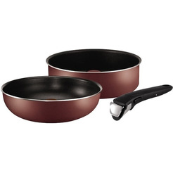 Набор TEFAL Ingenio Red 5 04175840 (сотейник + ВОК)