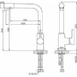 Смеситель AV Engineering AVTRO1-10631