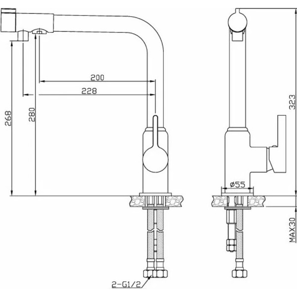 Смеситель AV Engineering AVTRO1-10631
