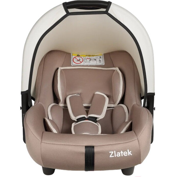 Автокресло Zlatek Колибри Lux KRES4036 (светло-коричневый)
