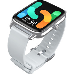 Умные часы Haylou RS4 Plus LS11 Silicon strap (серебристый)