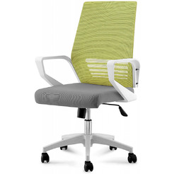 Кресло Norden Ergo White A909-1-FX363-6 * FX363-3 (серый/зеленый/белый)