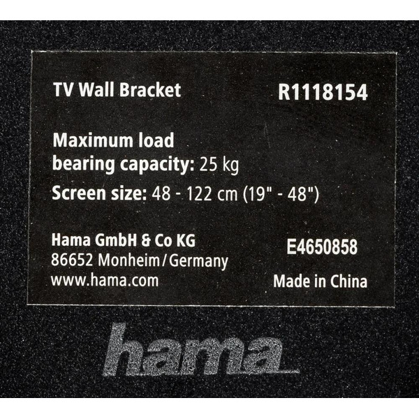 Кронштейн для телевизора Hama R1 118154