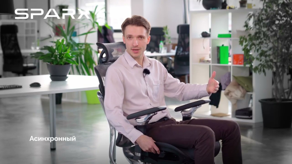 Офисное кресло Sparx FX-26 Evil FT (серый)