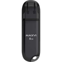 USB флеш-накопитель Maxvi P1 8GB (черный)
