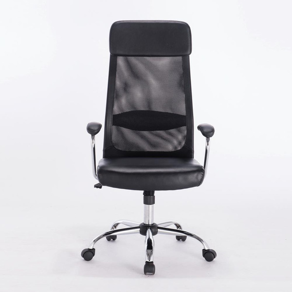 Кресло Brabix Flight EX-540 (кожзам, черный)