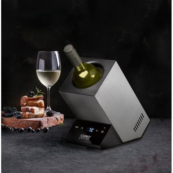 Охладитель для бутылок Caso WineCase One Inox
