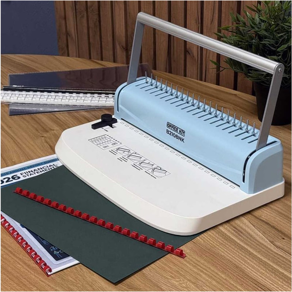 Переплетный аппарат на пластиковую пружину Office Kit B2108NK