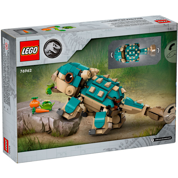 Конструктор LEGO Jurassic World 76962 Малыш Бампи: Анкилозавр