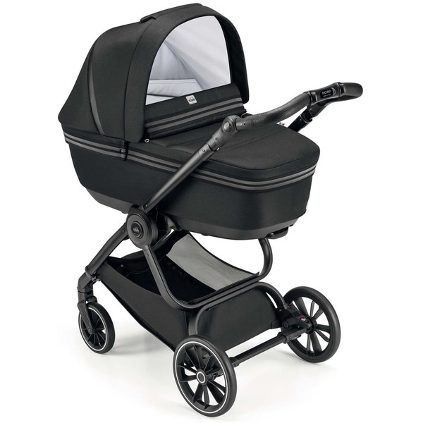 Универсальная коляска CAM Milano (2 в 1, темно-серые полосы)