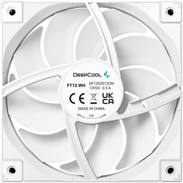 Вентилятор для корпуса DeepCool FT12 R-FT12-WHWPN1-G