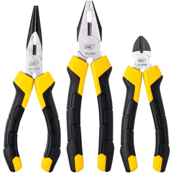 Плоскогубцы Deli EDL2008Z-3