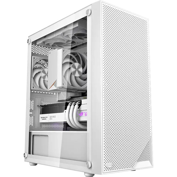 Корпус PCCooler C3B310 C3B310-WHP0-GL (белый)