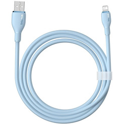 Кабель Baseus Pudding Series USB Type-A - Lightning (P10355700311-00) 1.2 м, голубой