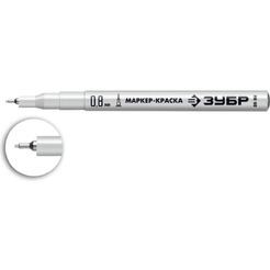 Маркер-краска Зубр МК-80 06324-8 (белый)