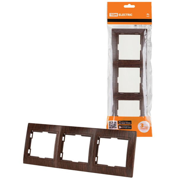 Рамка TDM Electric Таймыр ЭКО SQ1814-0328 (бук)