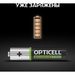 Аккумулятор Opticell Turbo ААА 970 mAh (2шт)