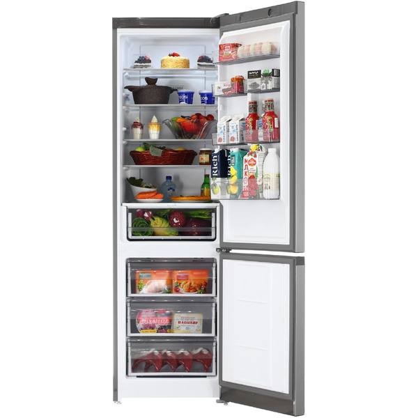 Холодильник-морозильник HOTPOINT HT 6200 MX