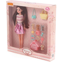 Кукла Полесье Ксюша в парке + аксессуары 02727 (в коробке №4)