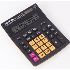калькулятор Staff Plus STF-333-12-BKRG (250460)