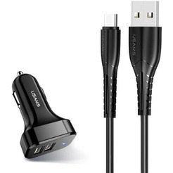 Автомобильное зарядное Usams US-CC087 USB Type-C (NTU35TC13TZ)