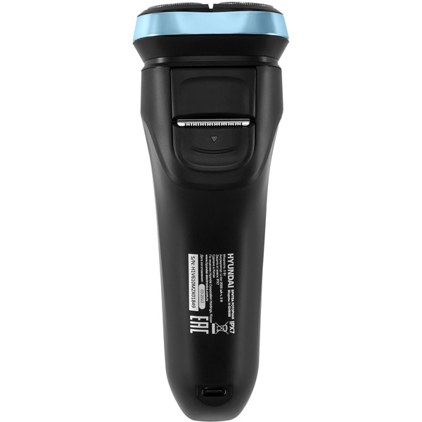 Бритва роторная Hyundai H-SH8088 (черный/голубой)