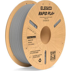 Пластик Elegoo PLA+ Rapid 1.75 мм 1 кг 50.203.0116 (серый)