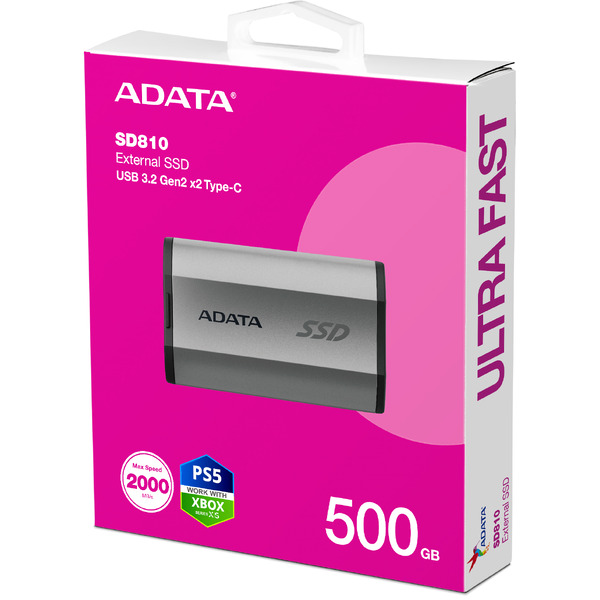 Внешний накопитель ADATA SD810 500GB SD810-500G-CSG