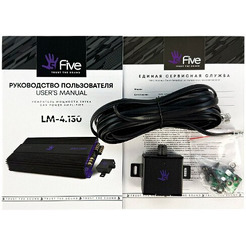Автомобильный усилитель Five LM-4.130