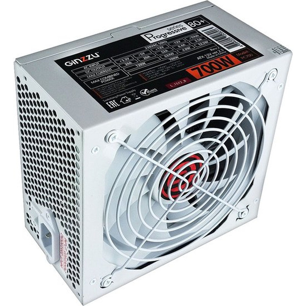 Блок питания Ginzzu PC700 (белый)