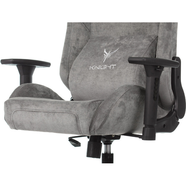 Кресло игровое Knight N1 Fabric Light-19 (1626370) серый