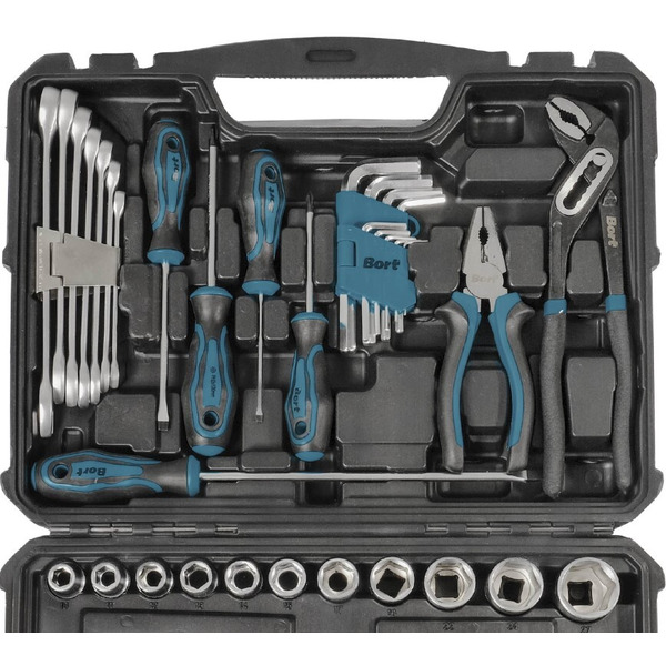 Набор ручного инструмента BORT BTK-83 (93418453)