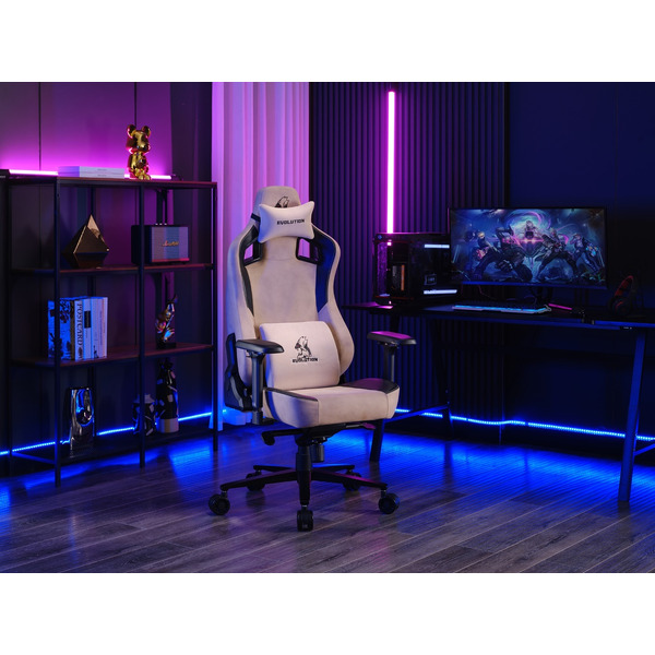 Игровое кресло Evolution Project A Fabric (бежевый)