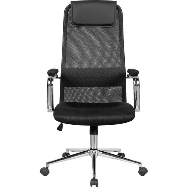 Кресло офисное SITUP ALFA chrome (сетка Black / Black)