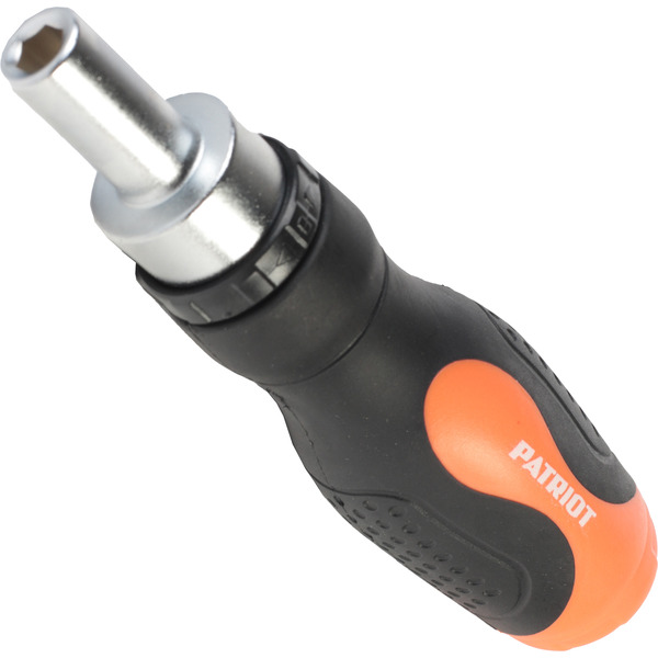 Отвертка-трещотка с битами и торцевыми головками Patriot SPS-46 (46 предметов)