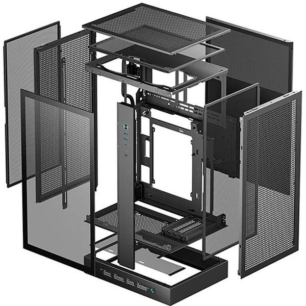 Корпус DeepCool CH270 Digital R-CH270-BKNDM0-G-1