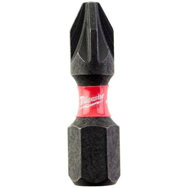 Бита для шуруповерта MILWAUKEE Shockwave PZ2 25mm (2 шт.)