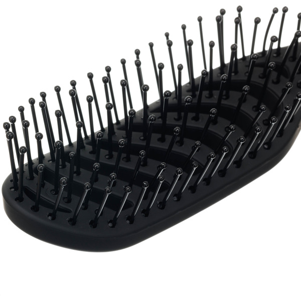 Щетка для укладки вогнутая продувная DEWAL BR69539 black