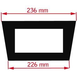 Рамка Incar RAU4-05 ( AUDI A4 03+)