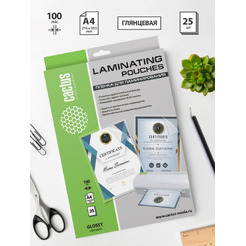 Пленка для ламинирования Cactus CS-LPGA410025