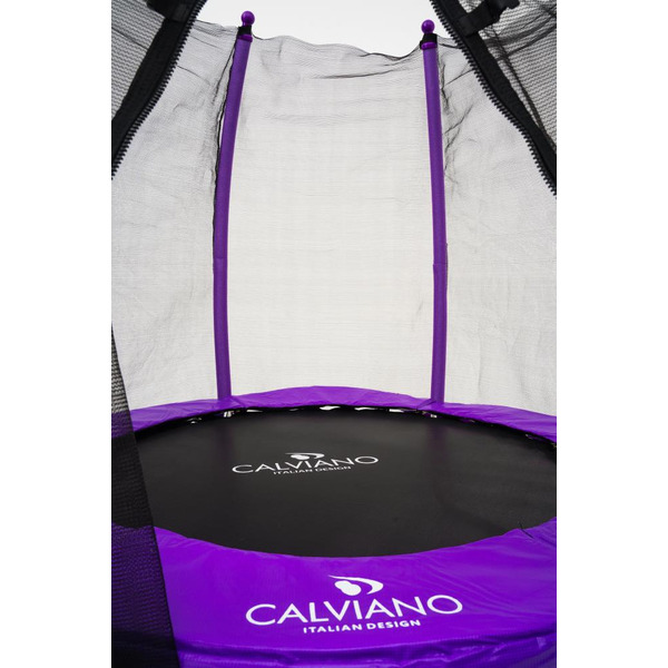 Батут Calviano 140 см - 4.5ft OUTSIDE master purple