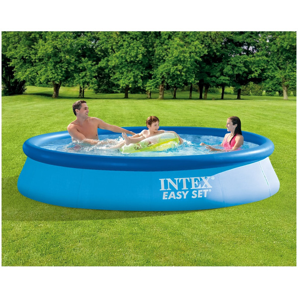 Надувной бассейн INTEX Easy Set 28132NP (366х76 см) + фильтр-насос 220 В