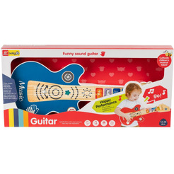 Музыкальная игрушка Labalu Гитара Веселое выступление 898-6090 (синий)