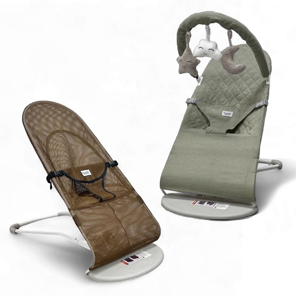 Детский шезлонг Bubago Momo (BG 175-3) Оливковый