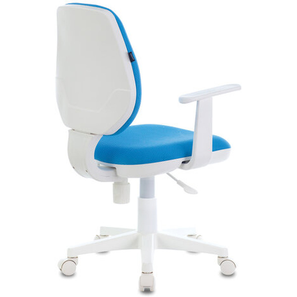 Компьютерное кресло Brabix Fancy MG-201W (белый/голубой)