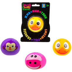 Игрушка 1TOY Крутой замес Т22446 (утка, обезьяна, свинка)