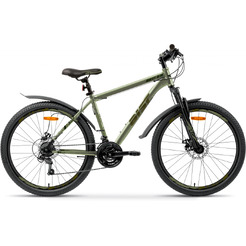 Велосипед AIST Quest Disc/26/16/зеленый/2026