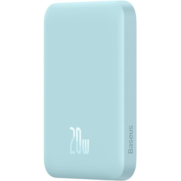 Внешний аккумулятор Baseus Magnetic Wireless PPCX020003 6000mAh (голубой)